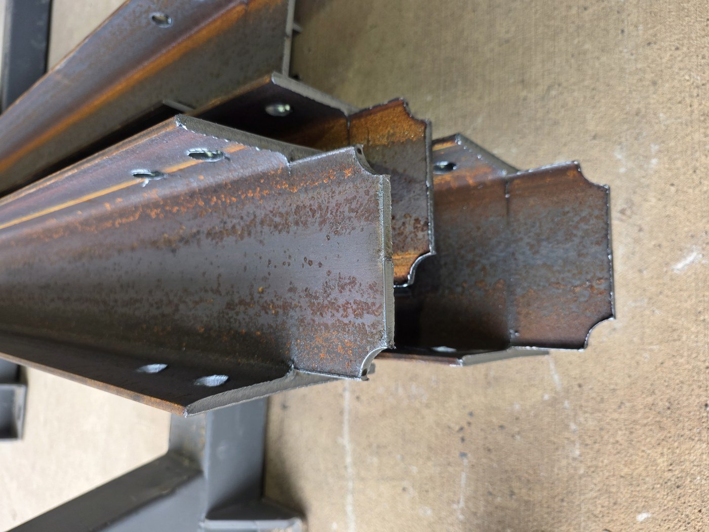 Notched Channel Ends